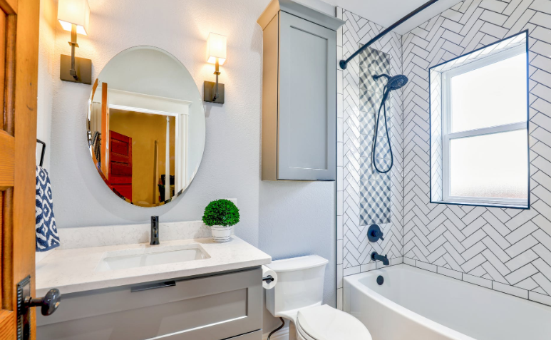 toilet and bathtub