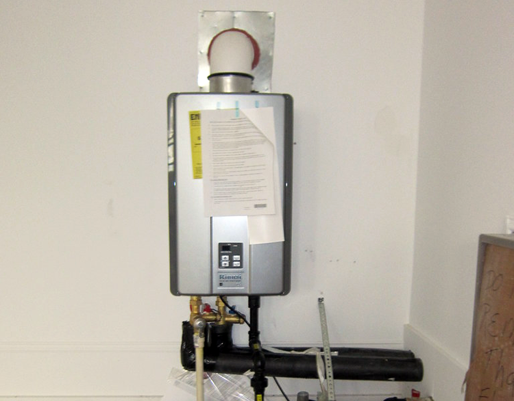 tankless electric water heater