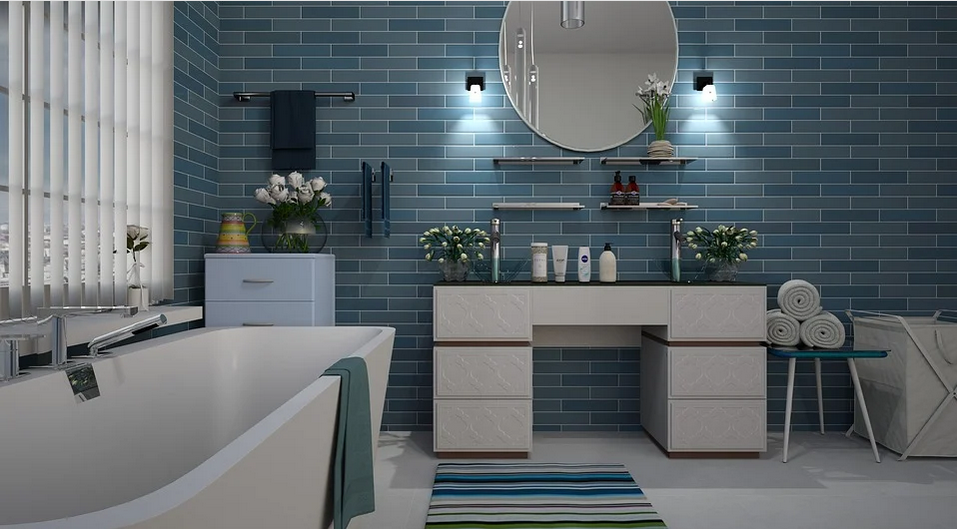 a bathroom
